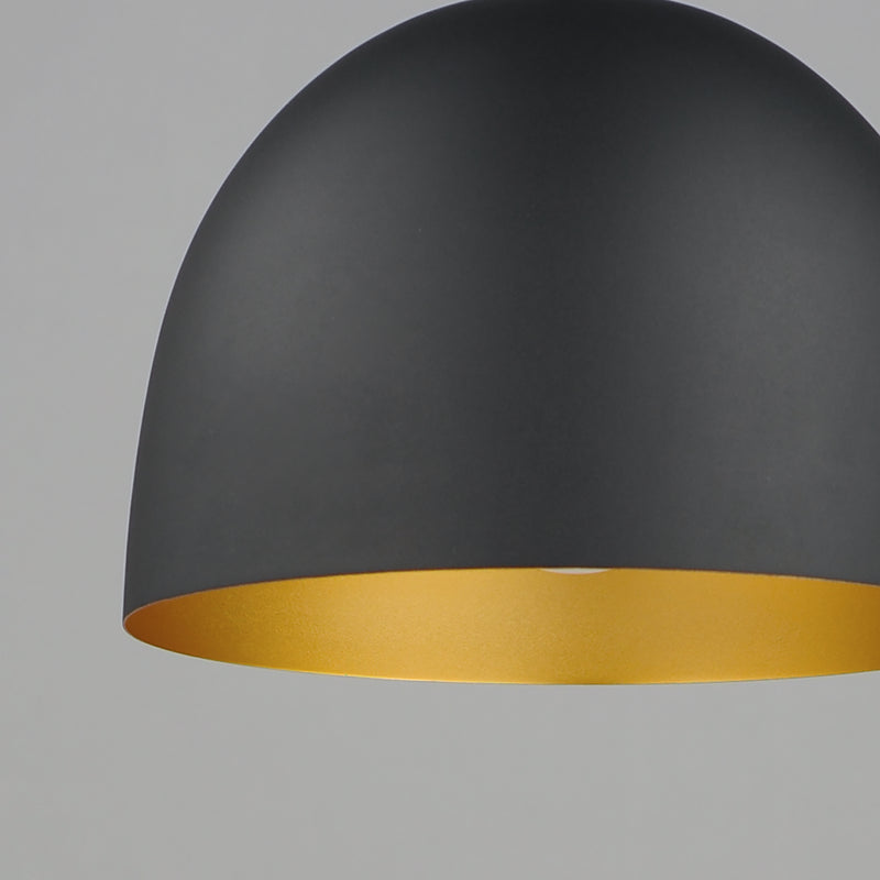 Tova Small Pendant Black/Gold