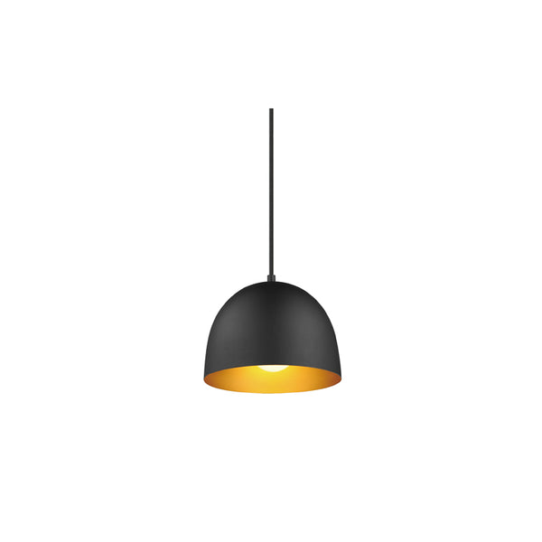 Tova Small Pendant Black/Gold