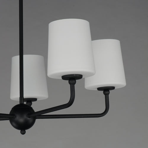 Bristol 5 Light Chandelier Black