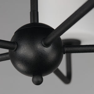 Bristol 5 Light Chandelier Black