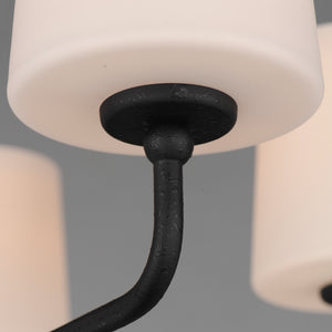 Bristol 5 Light Chandelier Black