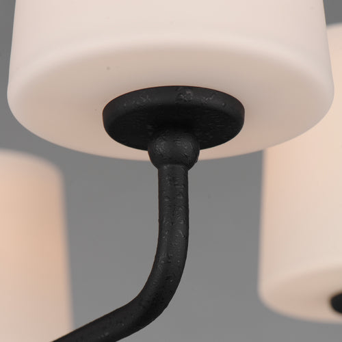 Bristol 5 Light Chandelier Black