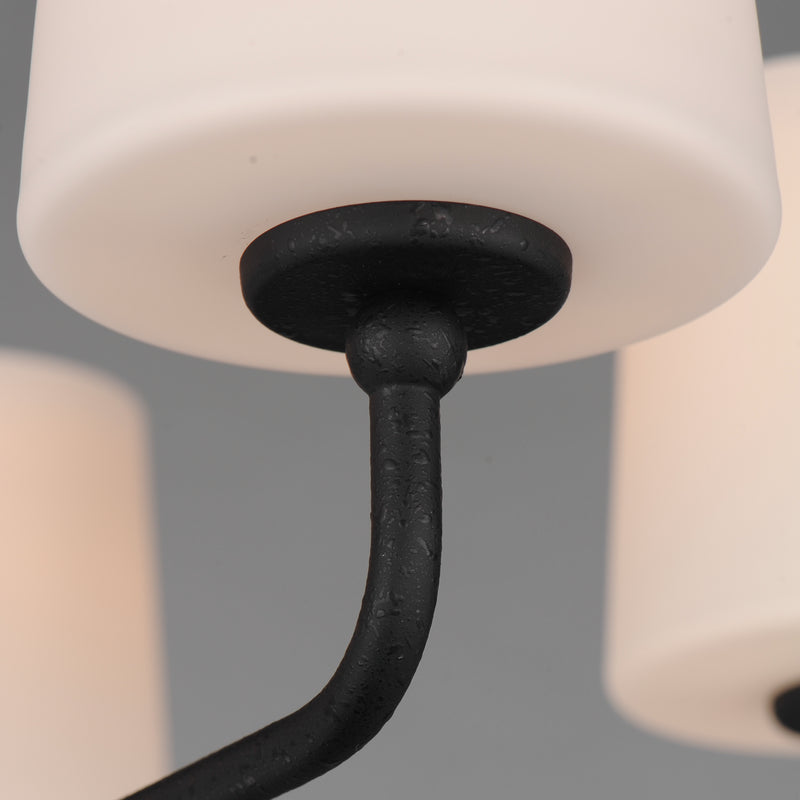 Bristol 5 Light Chandelier Black