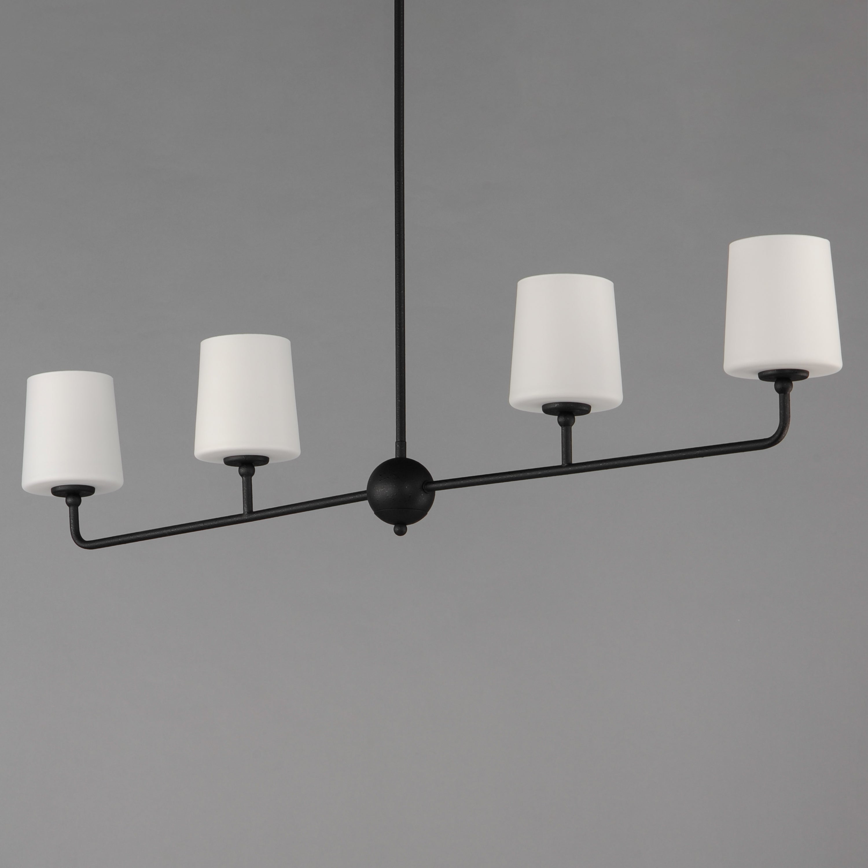 Bristol 4 Light Chandelier Black