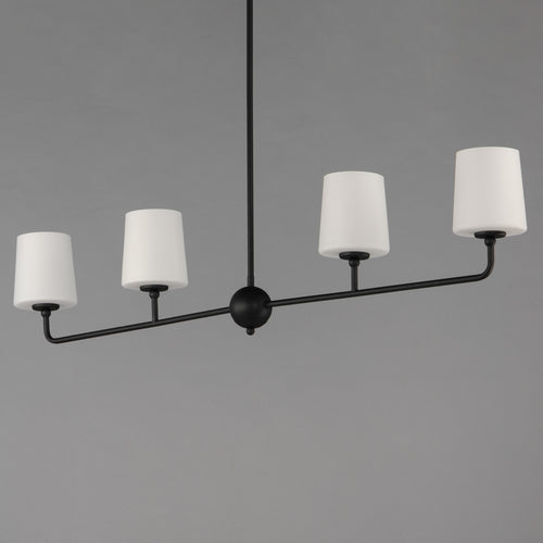 Bristol 4 Light Chandelier Black