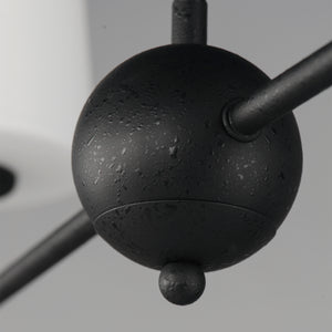 Bristol 4 Light Chandelier Black
