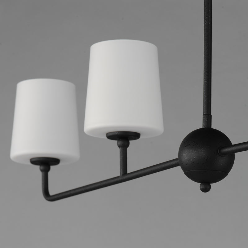 Bristol 4 Light Chandelier Black