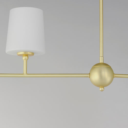 Bristol 4 Light Chandelier Brass