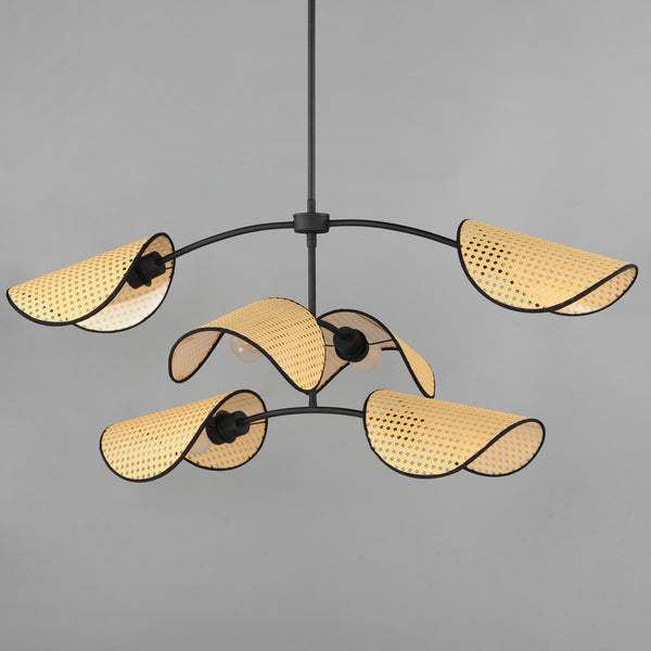 Bonnet 6 Light Chandelier