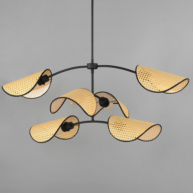 Bonnet 6 Light Chandelier