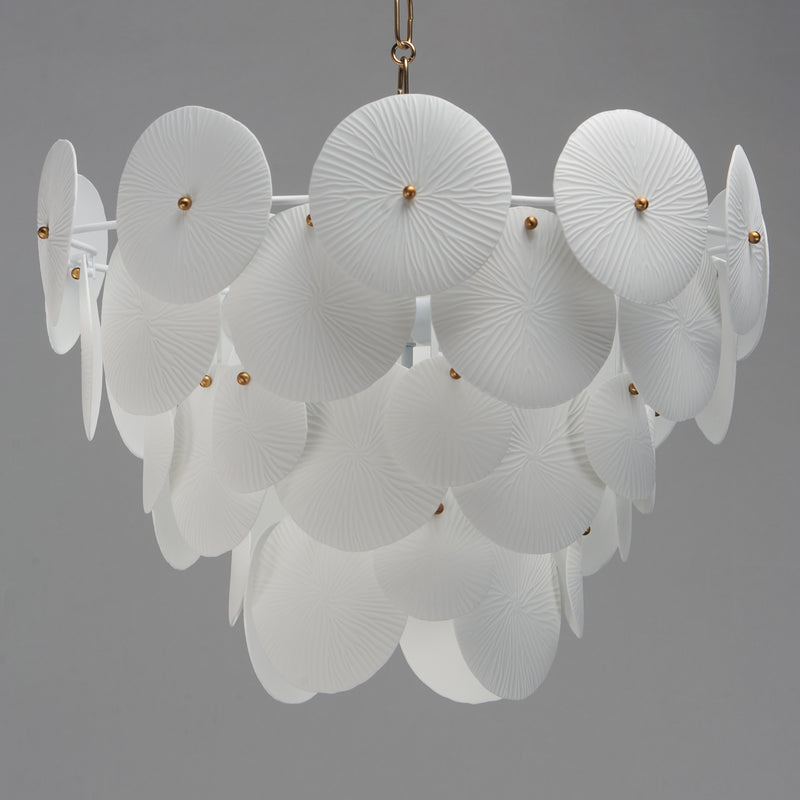 Isla 5 Light Pendant Brass