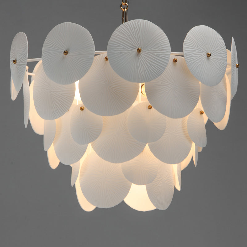 Isla 5 Light Pendant Brass