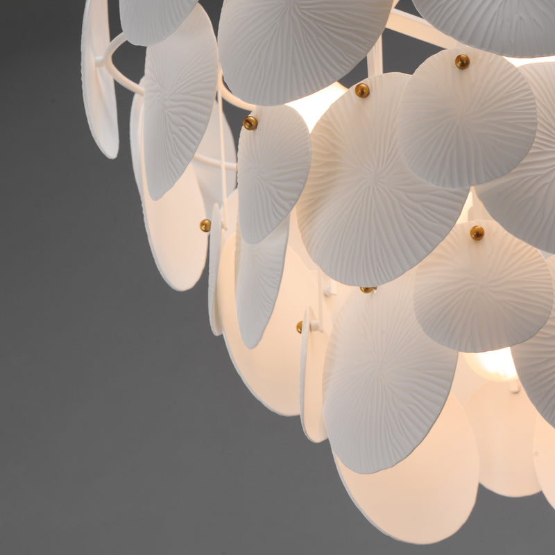 Isla 5 Light Pendant Brass