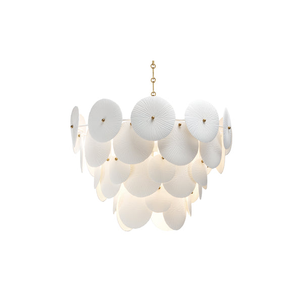Isla 5 Light Pendant Brass