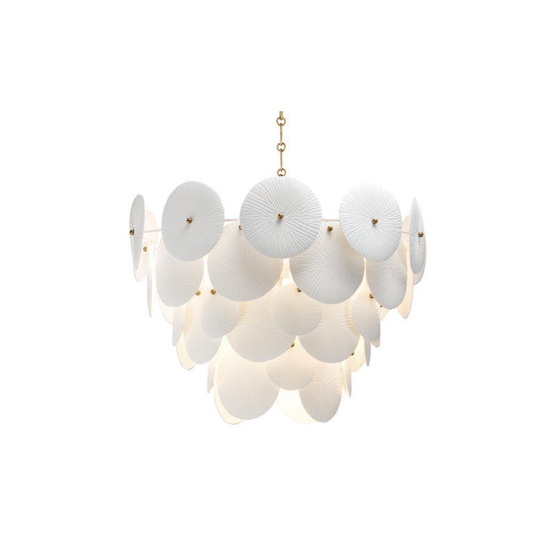 Isla 5 Light Pendant Brass