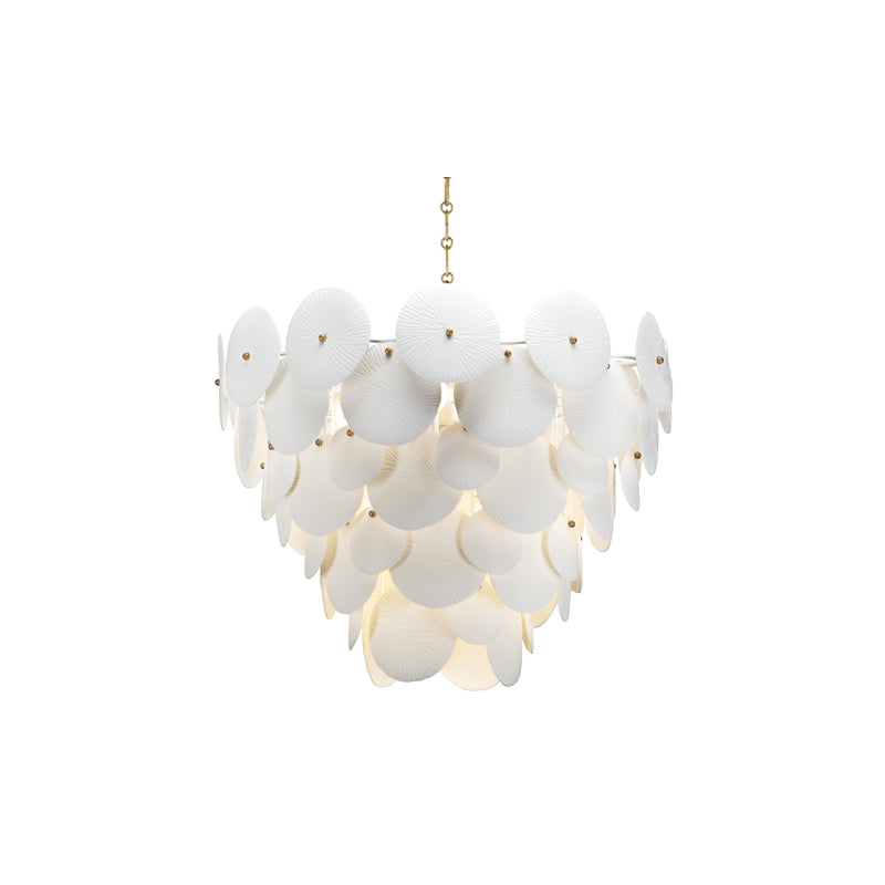 Isla 8 Light Pendant Brass