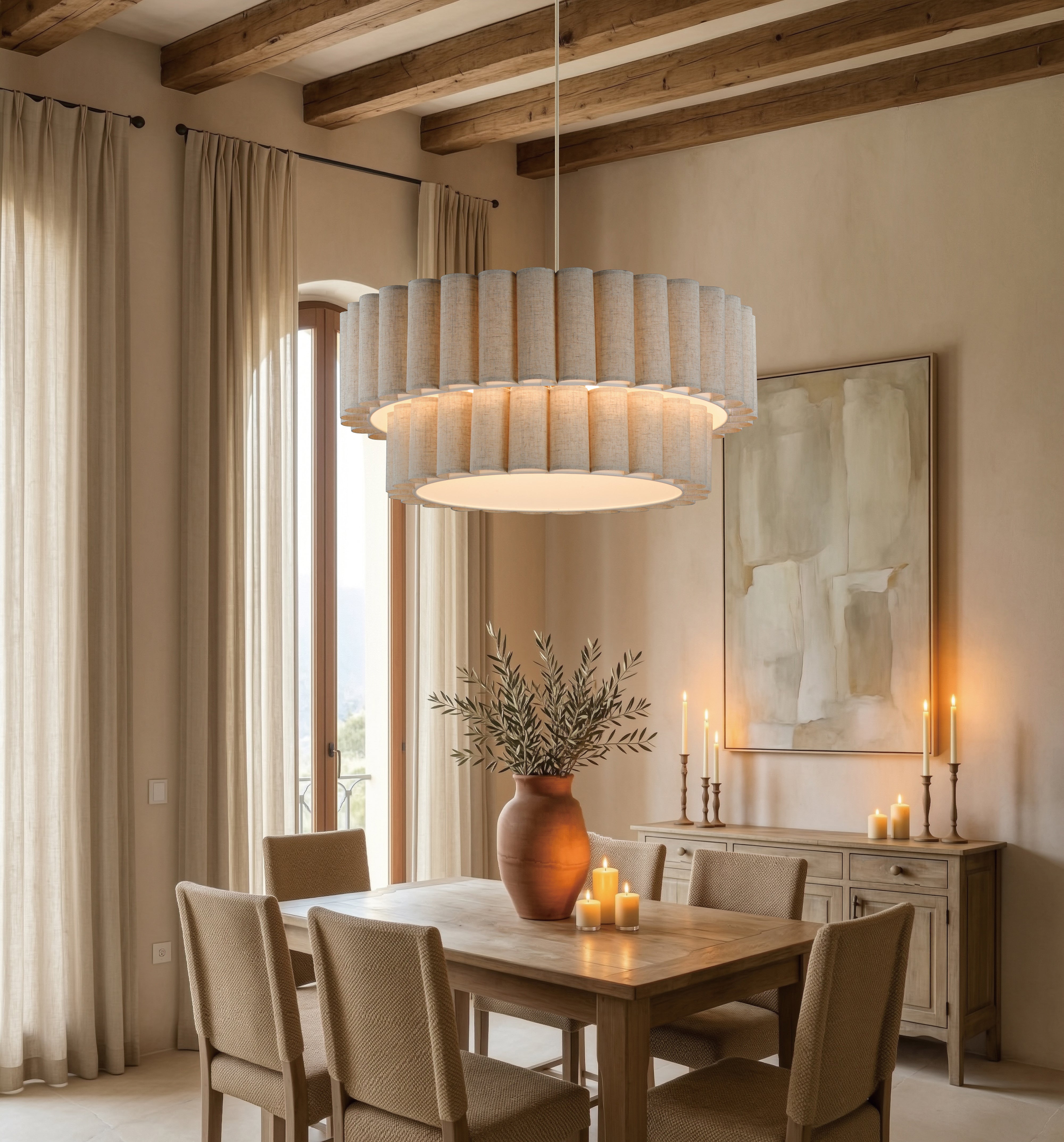 Penelope 4 Light Pendant