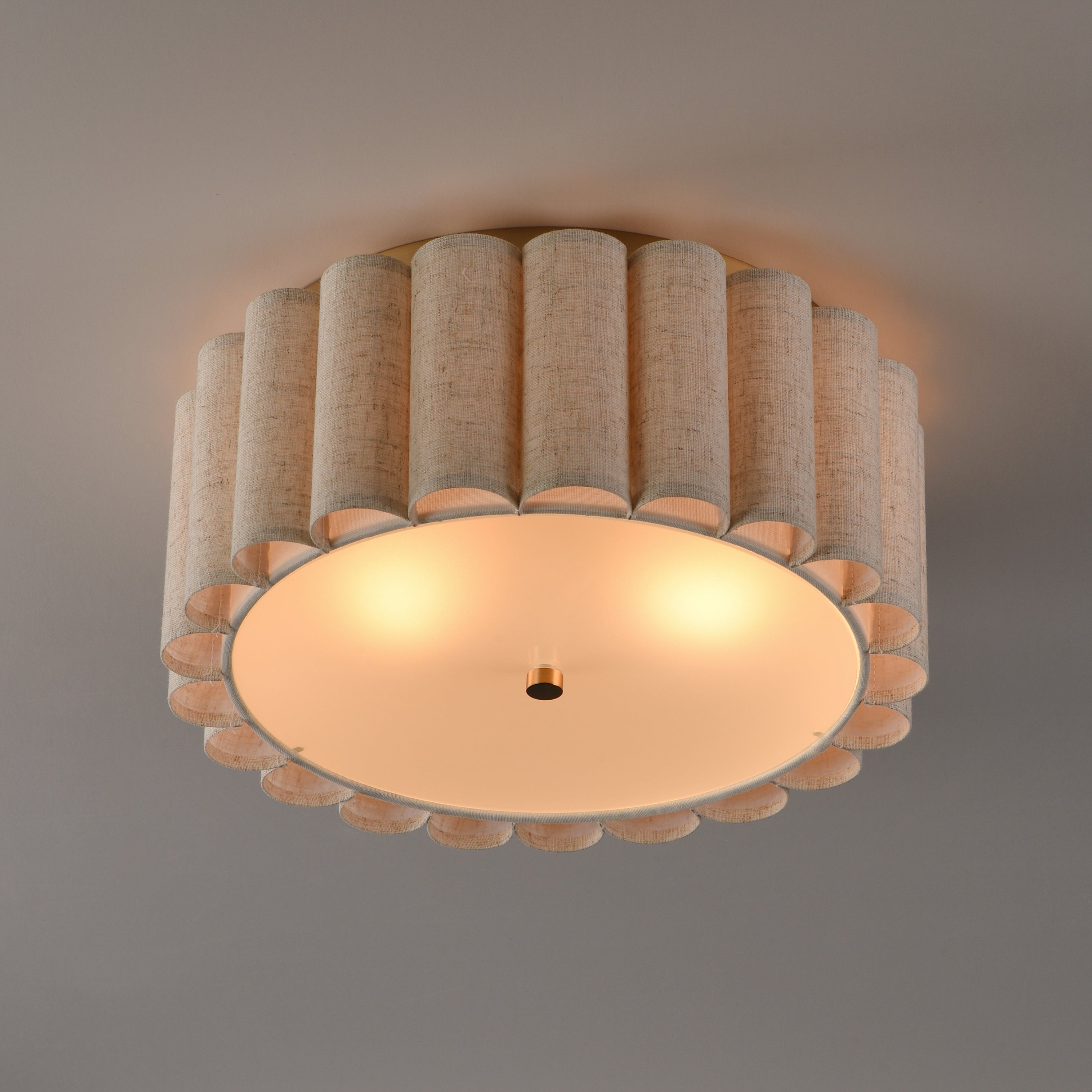 Penelope 2 Light Flush Mount