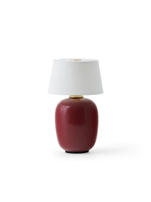 Torso Portable Table Lamp Ruby