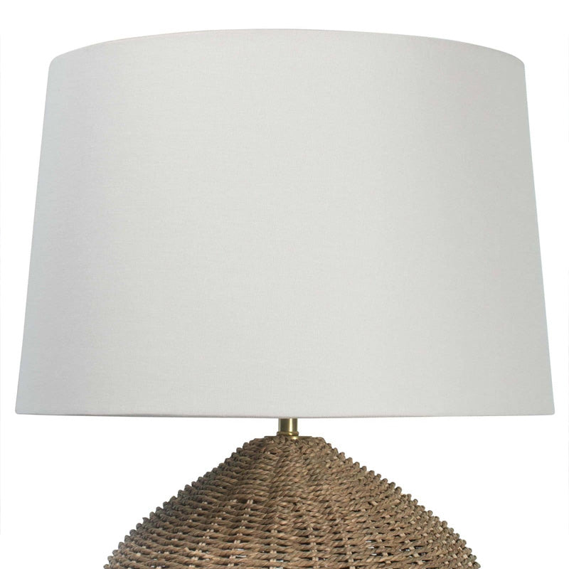 Georgian Table Lamp Rattan