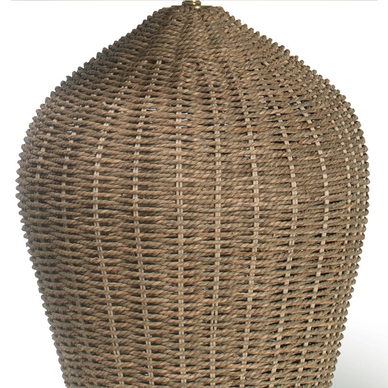 Georgian Table Lamp Rattan