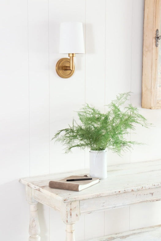 Legend Sconce Single Brass