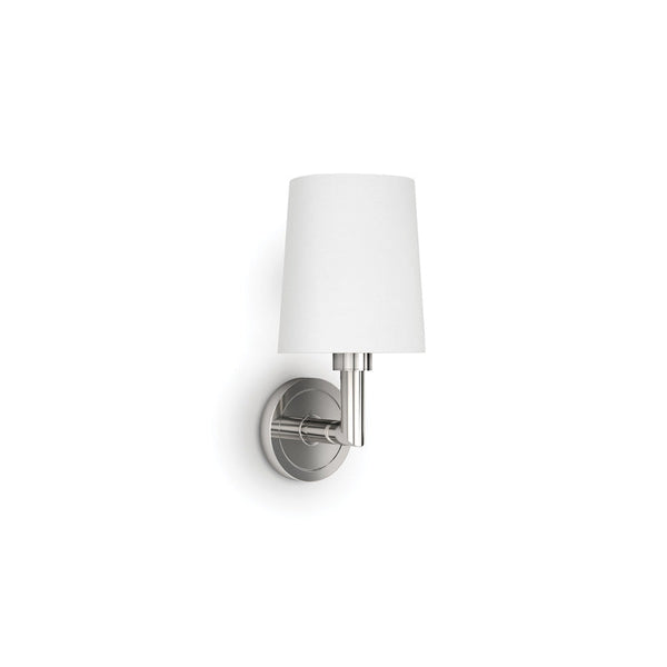 Legend Sconce Single Nickel