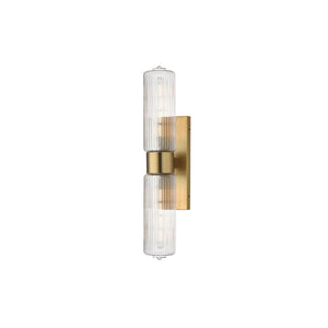 Kasbah 2 Light Sconce Brass