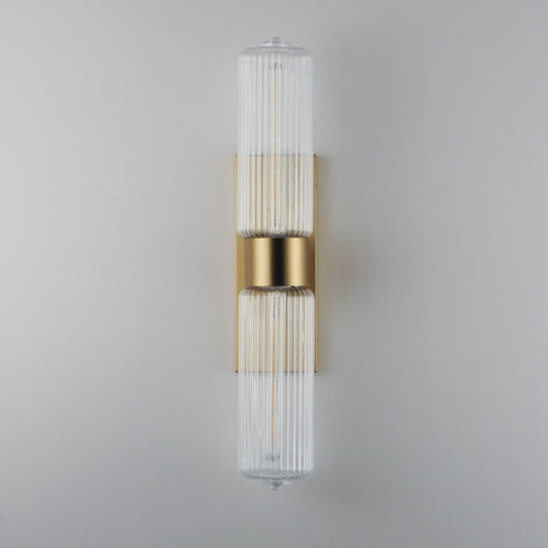 Kasbah 2 Light Sconce Brass