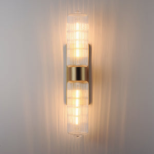 Kasbah 2 Light Sconce Brass