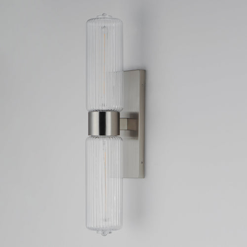 Kasbah 2 Light Sconce Nickel