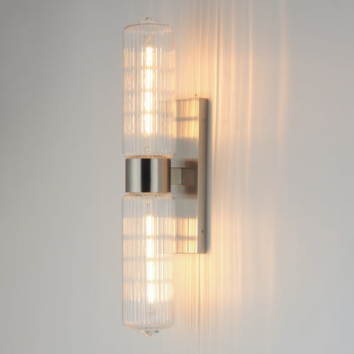 Kasbah 2 Light Sconce Nickel