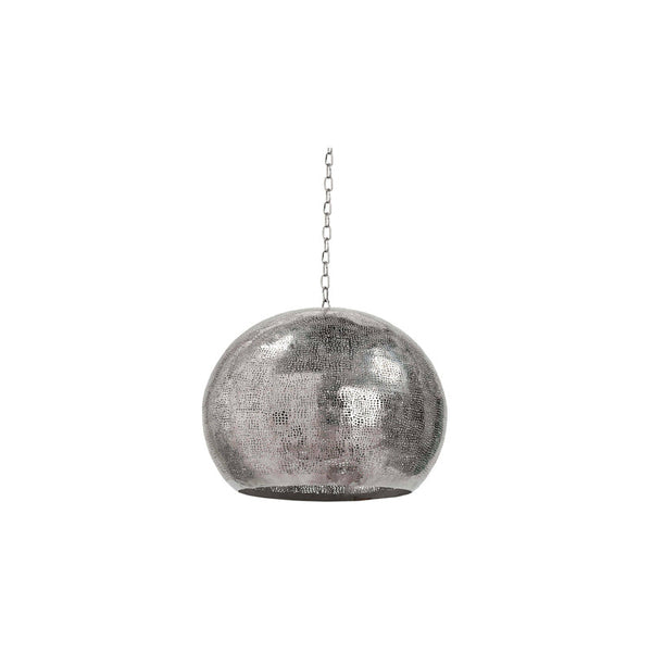 Pierced Metal Sphere Pendant