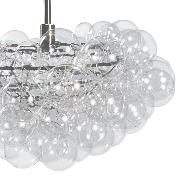 Bubbles Chandelier Nickel