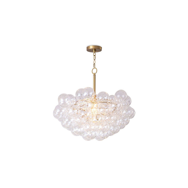 Bubbles Chandelier Brass