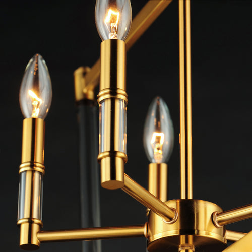 Lucent 5 Light Chandelier Gold