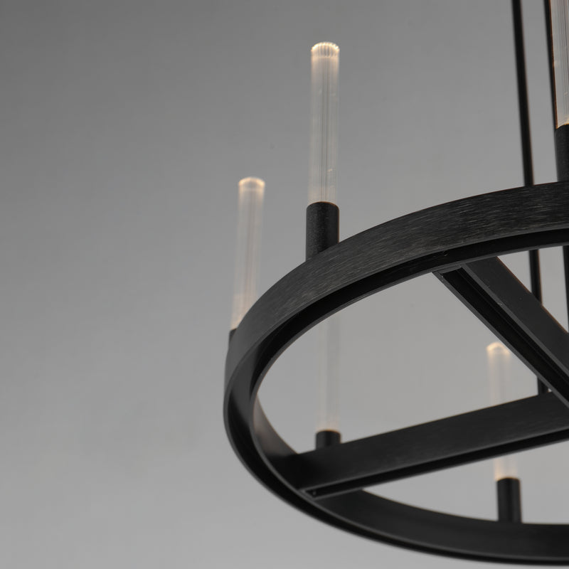 Ovation Led Chandelier Black
