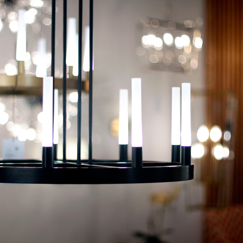 Ovation Led Chandelier Black