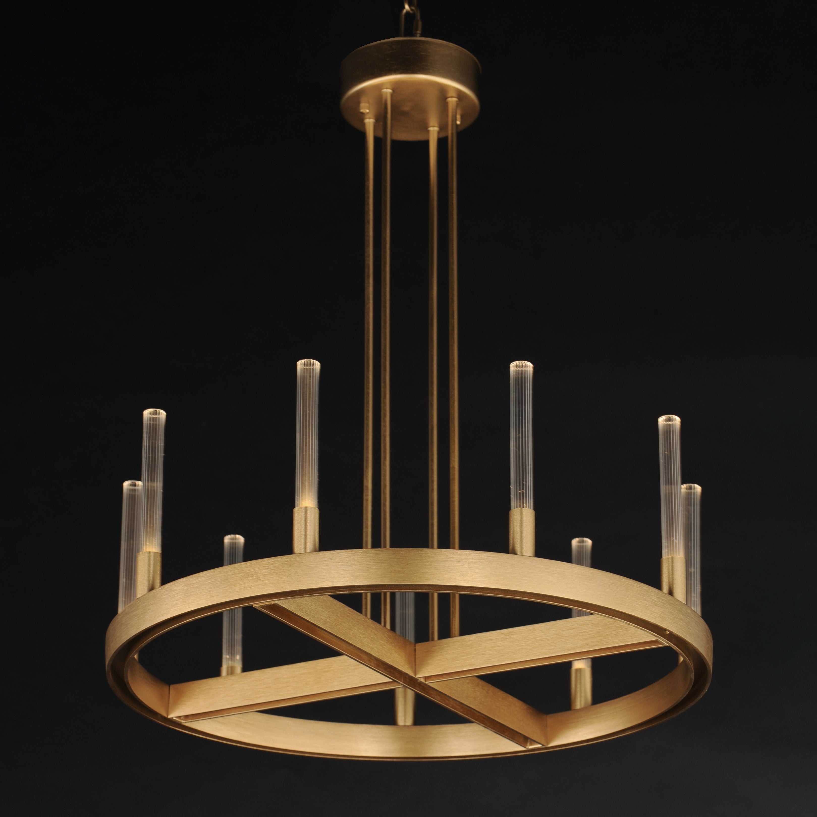 Ovation Led Chandelier Gold