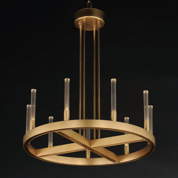Ovation Led Chandelier Gold