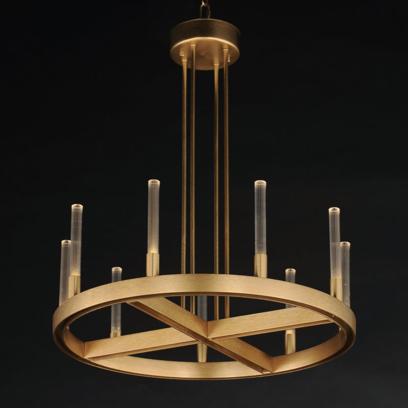 Ovation Led Chandelier Gold