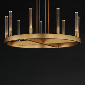 Ovation Led Chandelier Gold
