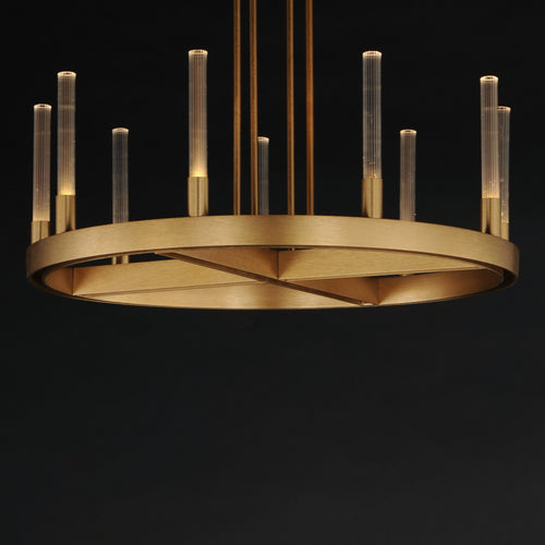 Ovation Led Chandelier Gold