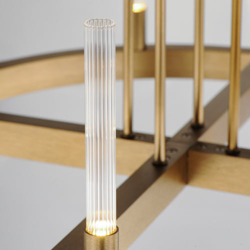 Ovation Led Chandelier Gold