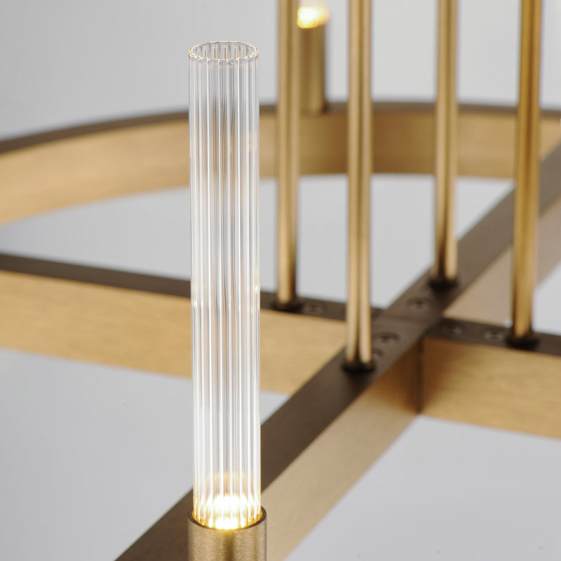 Ovation Led Chandelier Gold