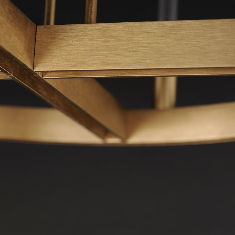 Ovation Led Chandelier Gold