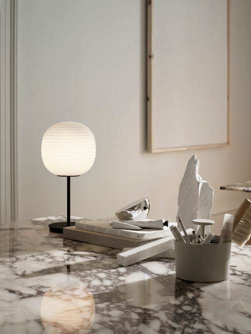 Lantern Table White Small