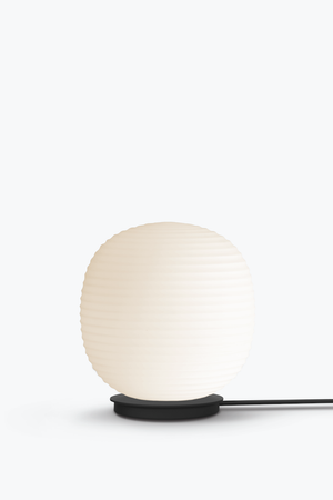 Lantern Globe Table White Medium
