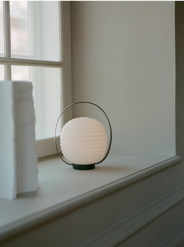 Lantern Portable Table White