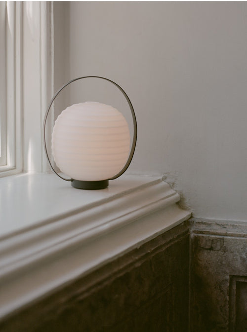 Lantern Portable Table White